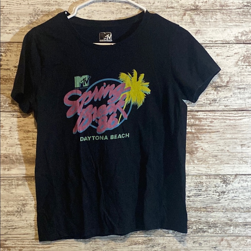 MTV Black Spring Break T-Shirt